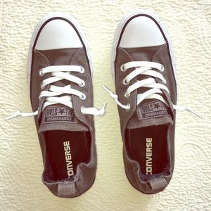 Grey Converse All Star Slip-On
